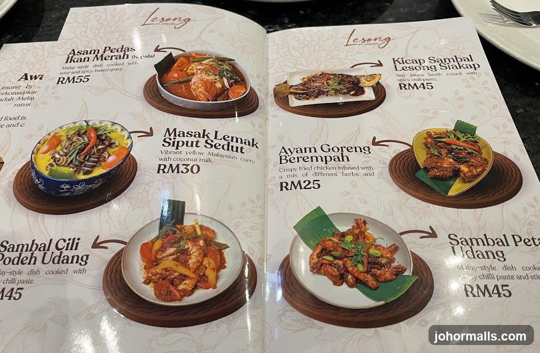Lesong Menu