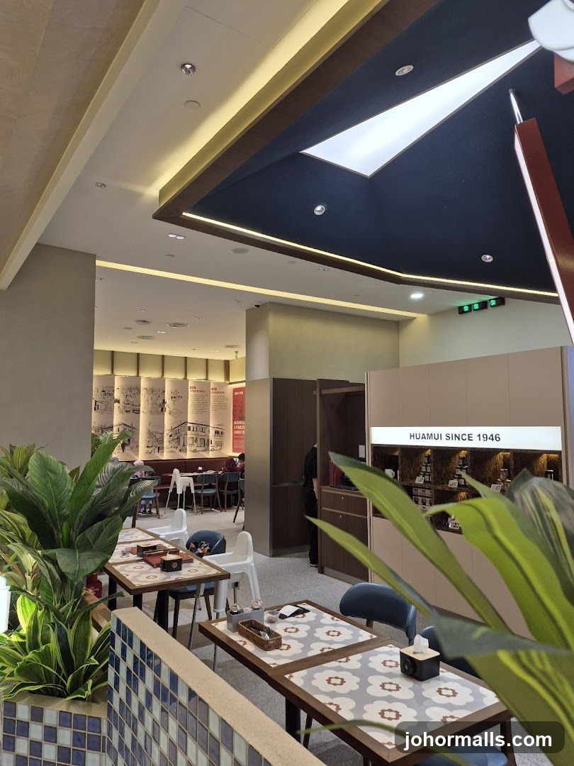 Interior of a restaurant or café