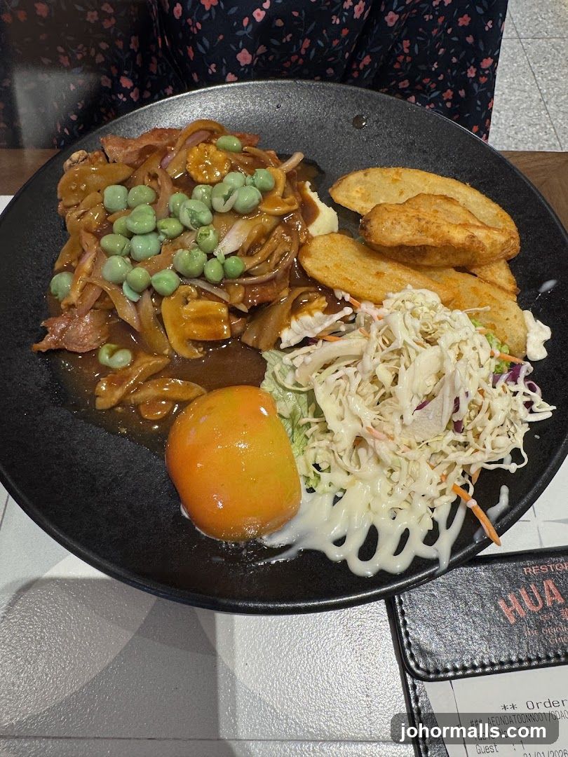 Food Plate at Restaurant