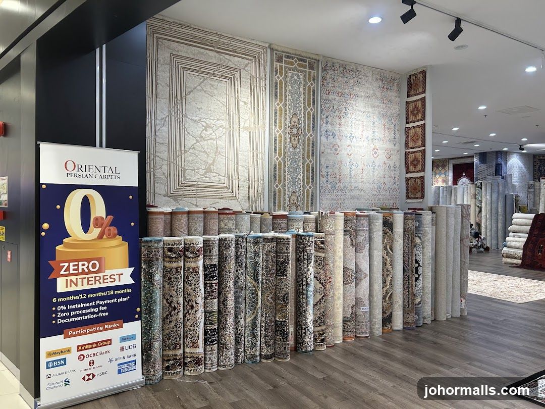 Oriental Persian Carpets Store Interior