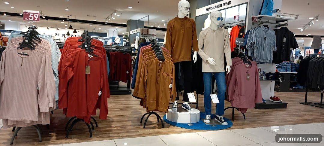 Men's Casual Wear Section