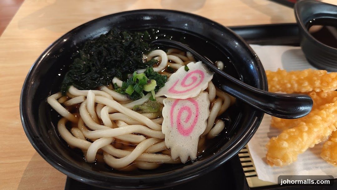 Udon Noodle Bowl with Side Dish