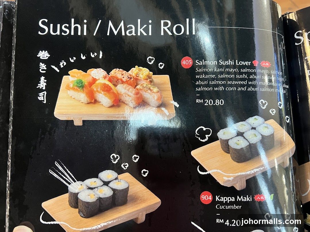 Sushi / Maki Roll Section