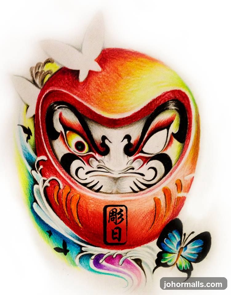 Daruma Ball Artwork