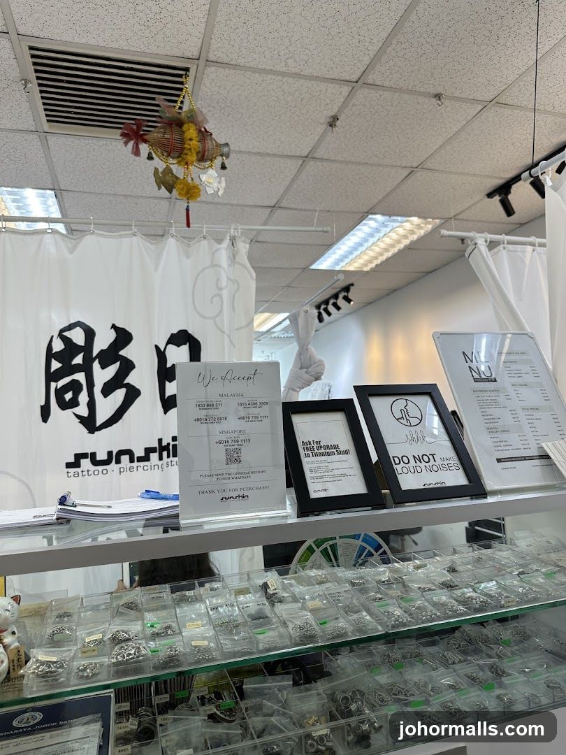 Sunshine Tattoo & Piercing Studio Interior