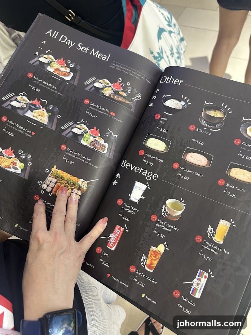 All Day Set Meal Menu