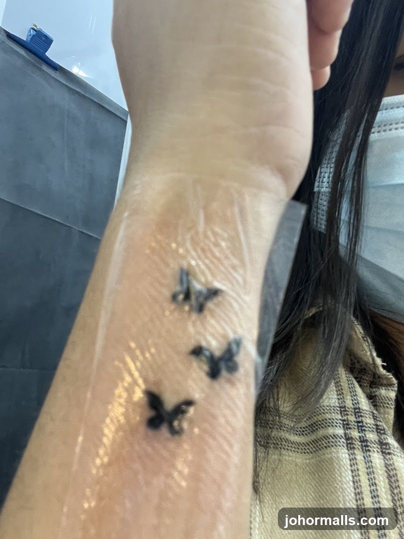 Tattoo on wrist