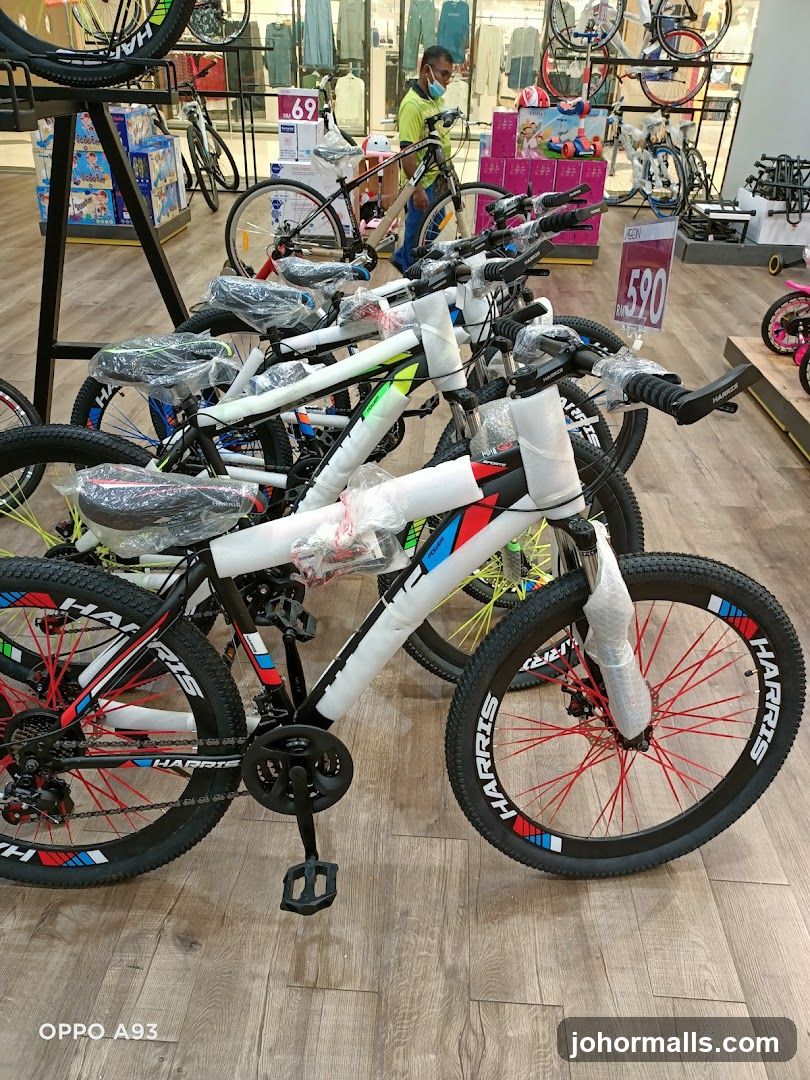 Bicycle Display in Retail Store