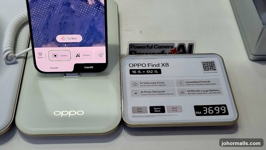 OPPO Find X8 Display Setup