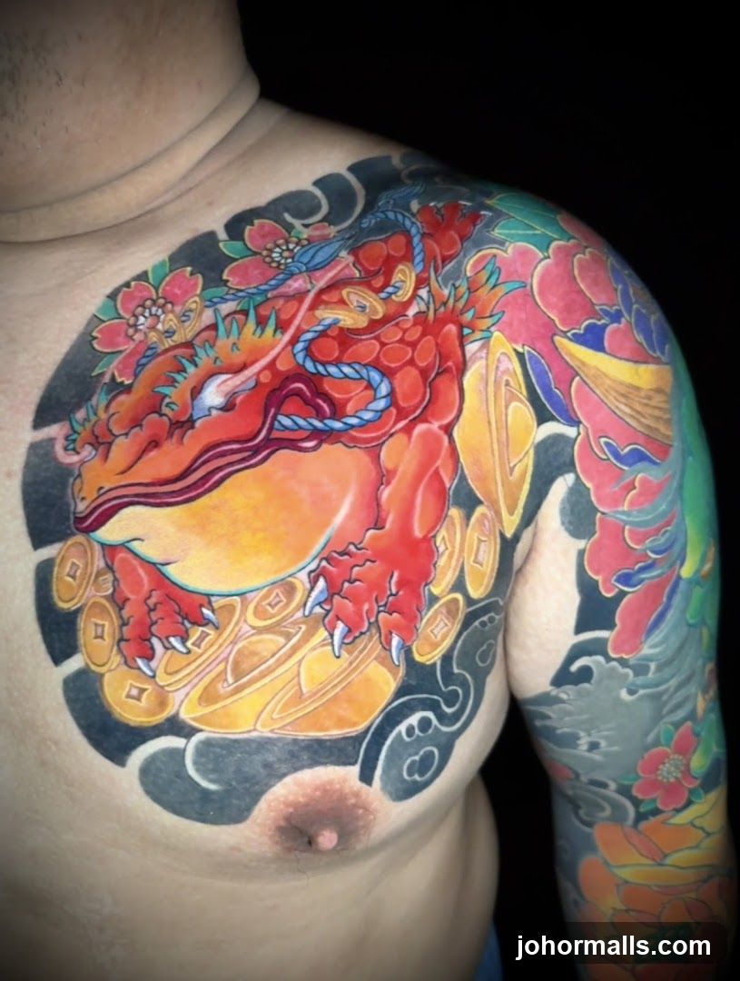 Tattoo Design on Skin