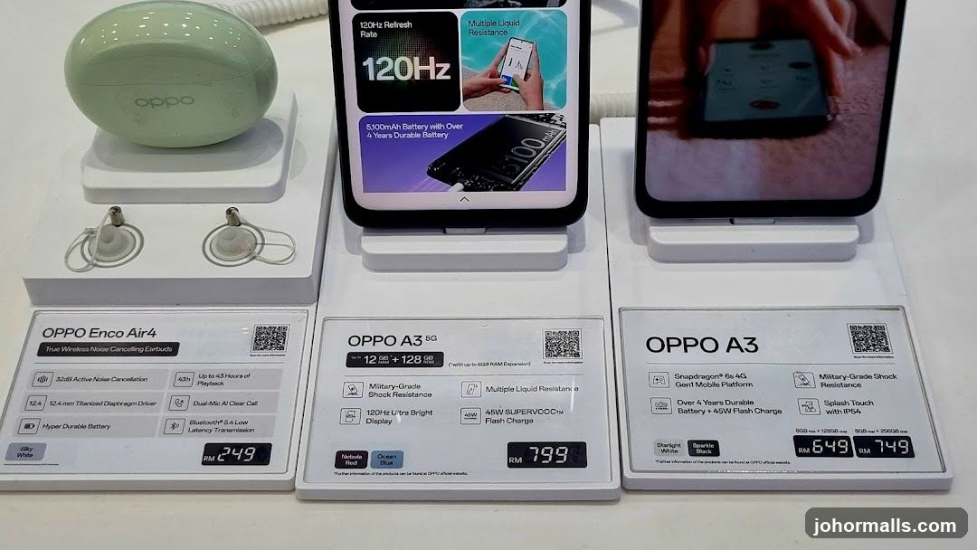 OPPO Product Display
