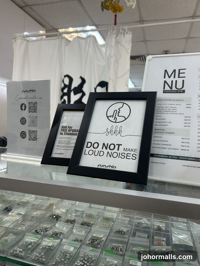 Interior Signage and Product Display
