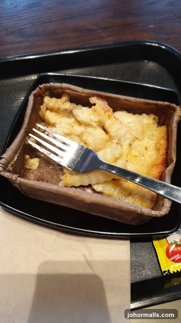 Food on tray