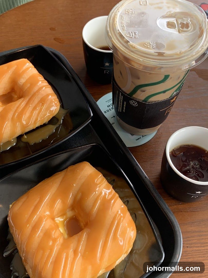 Coffee and Donuts at Starbucks