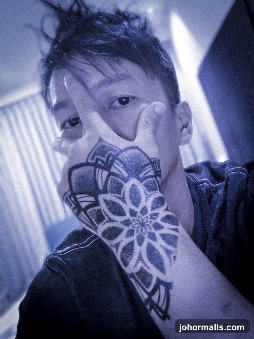 Person with Tattoo