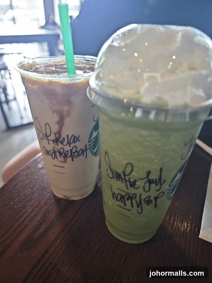 Starbucks beverages