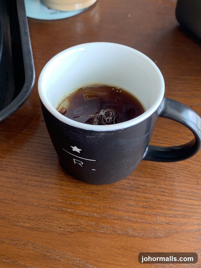 Coffee Mug on Wooden Table