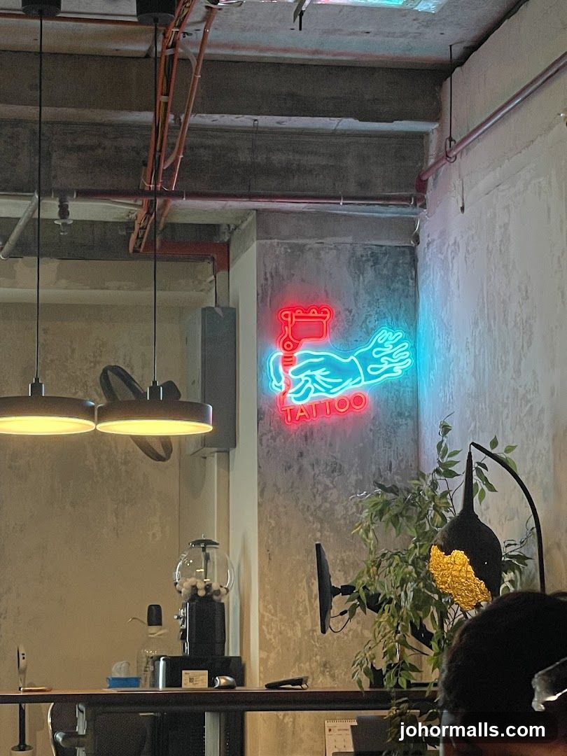 Interior Neon Tattoo Signage