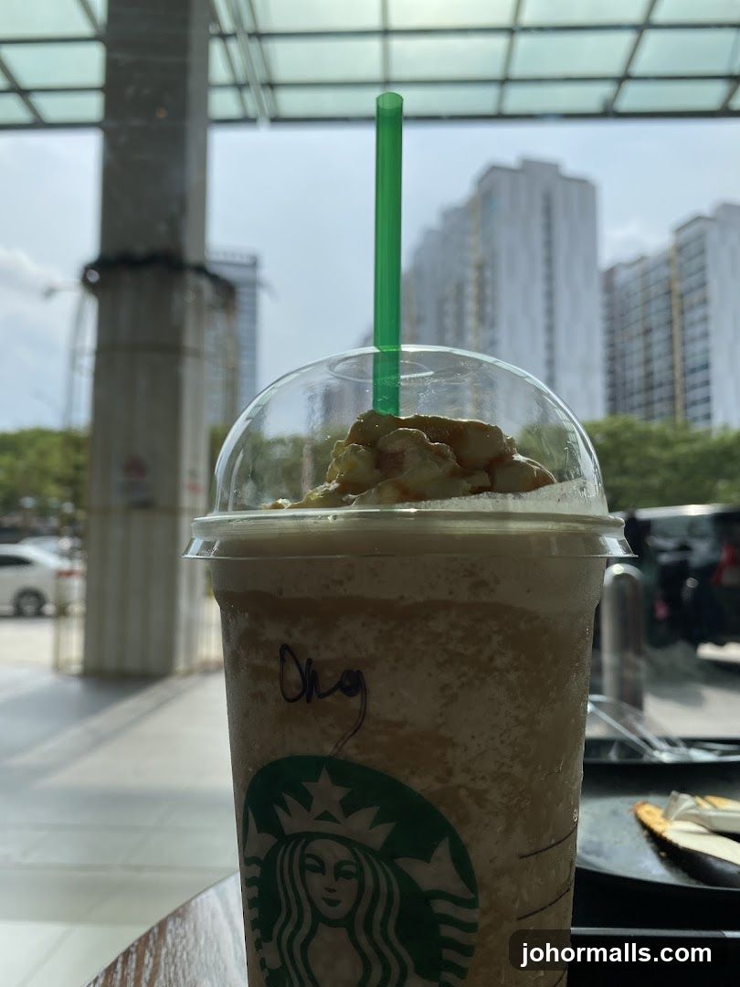Starbucks beverage with whipped topping