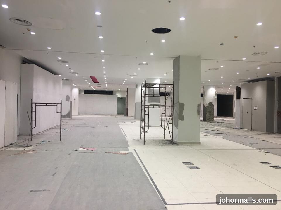 Interior under construction