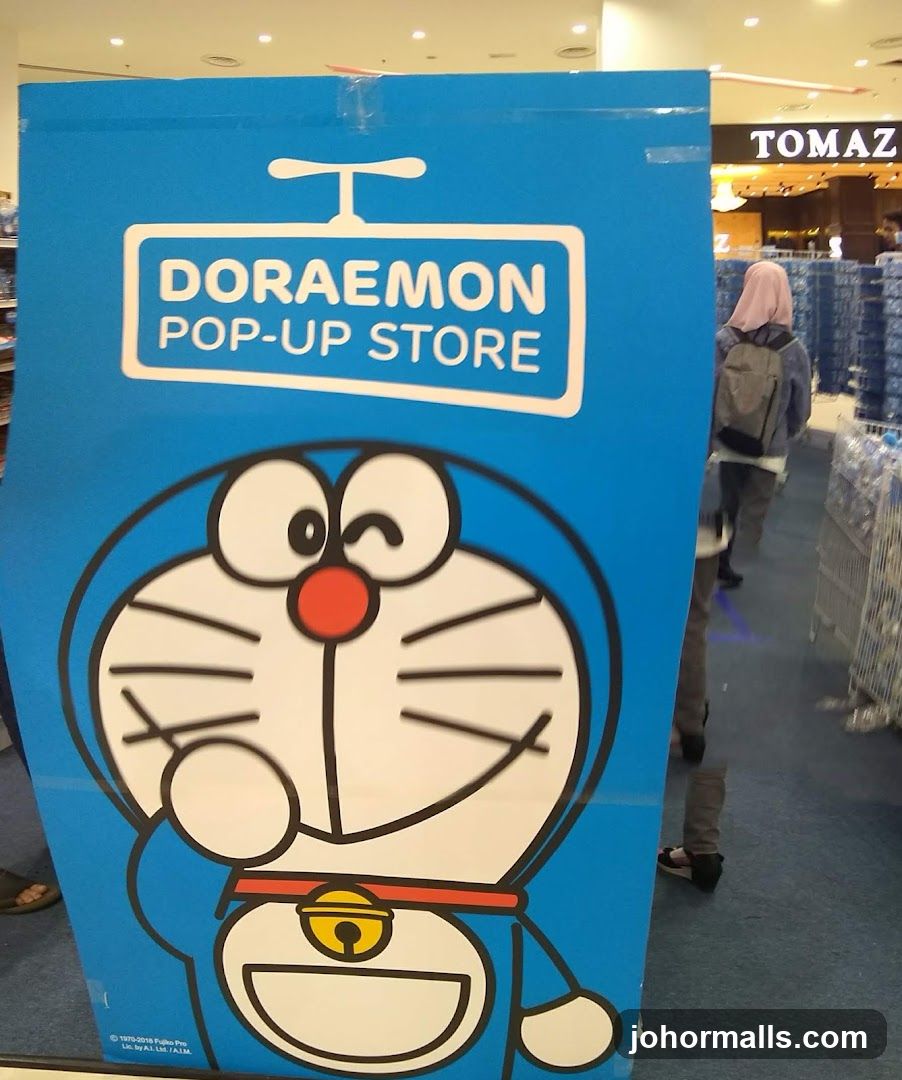 Doraemon Pop-Up Store Signage