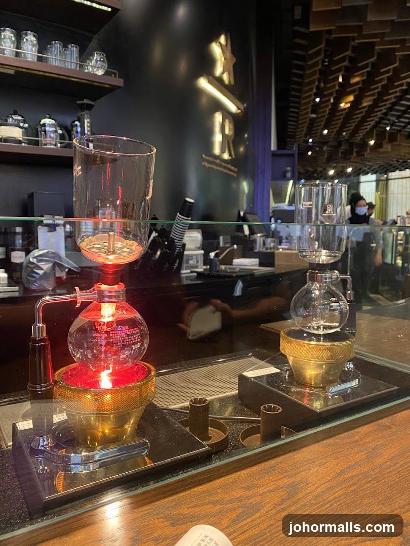 Coffee Shop Interior Display