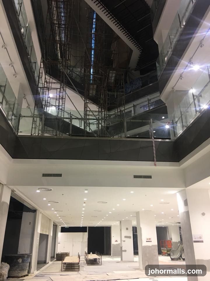 Interior under construction