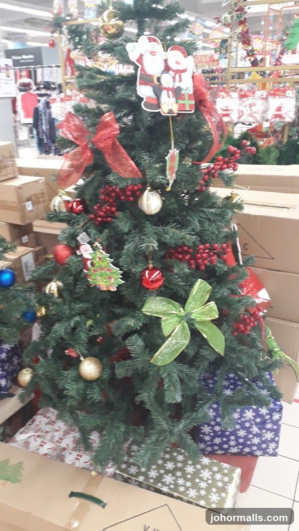 Christmas Tree Display in Store