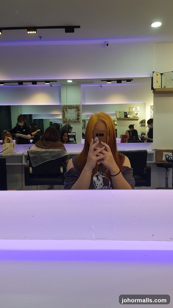 Interior of a salon