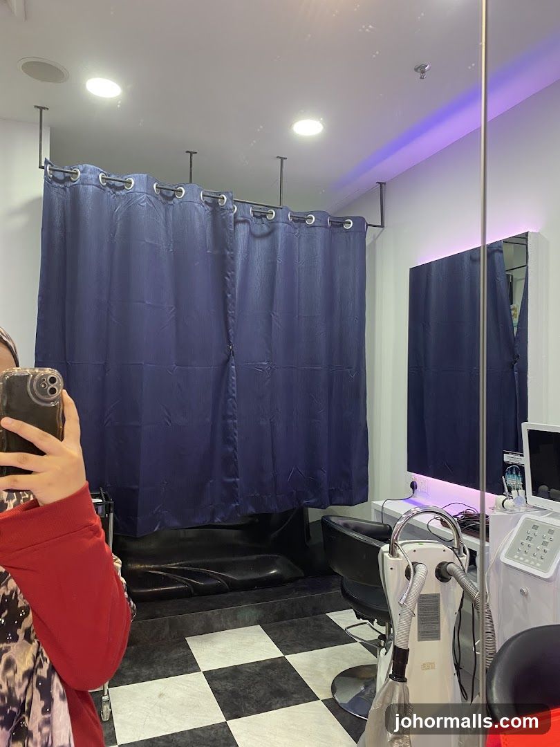 Interior of a salon or beauty service room