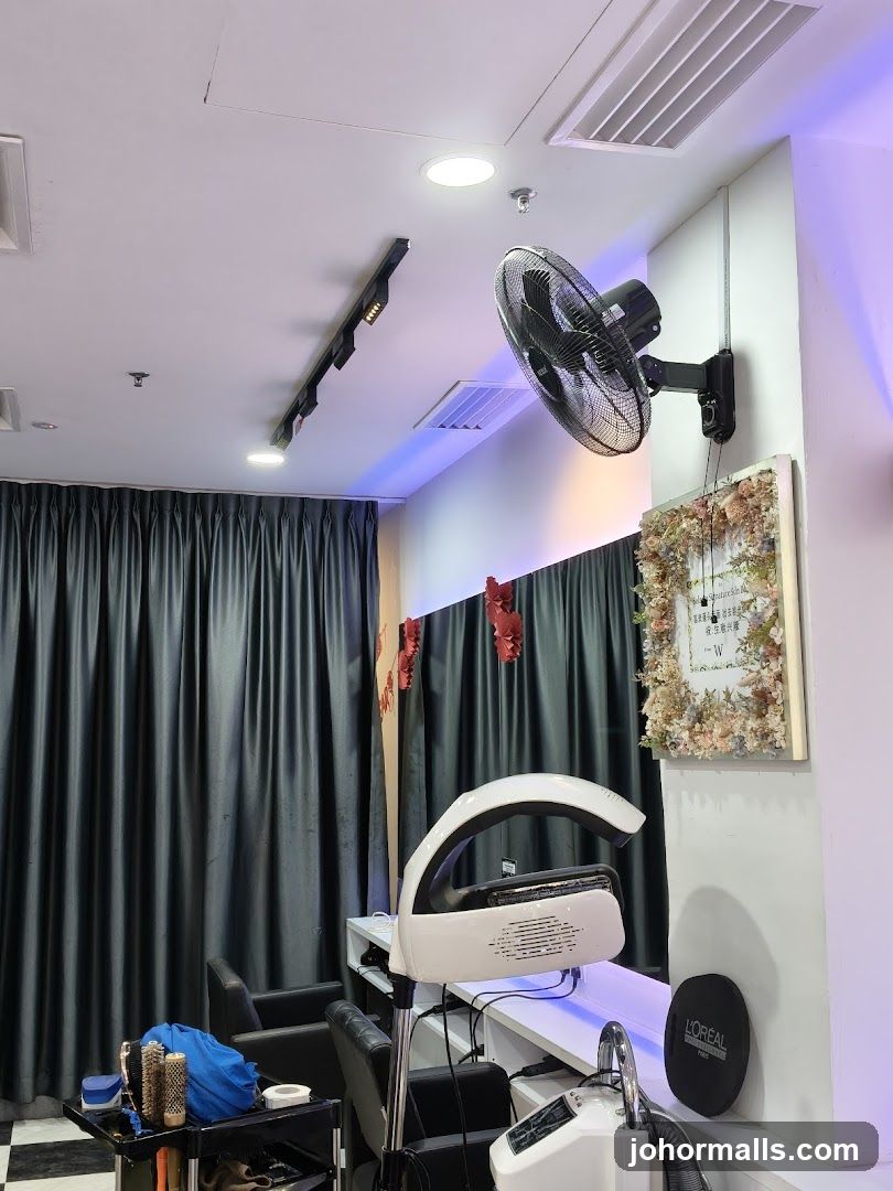 Interior of a beauty salon