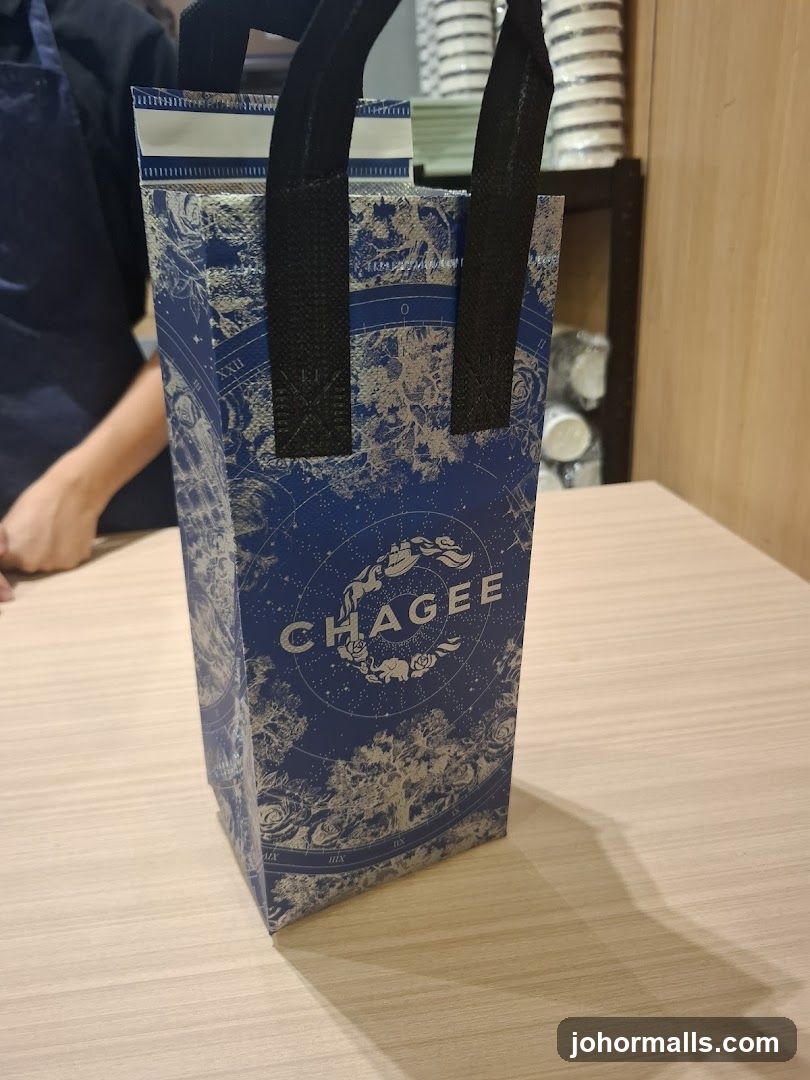 Chagee branded bag