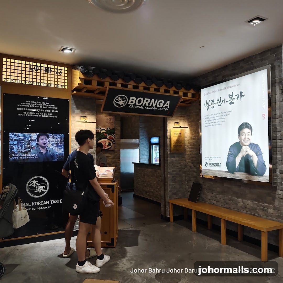 BORNGA Korean BBQ Restaurant Interior