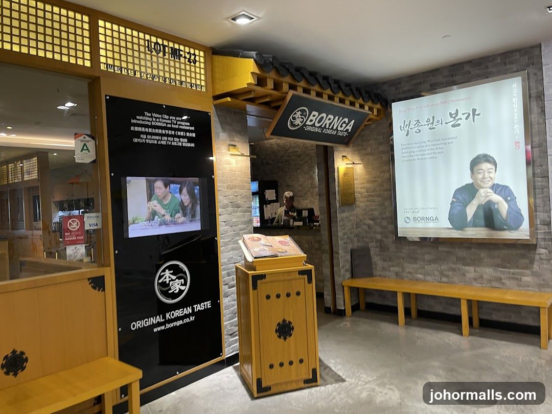 BORNGA Korean Restaurant Interior