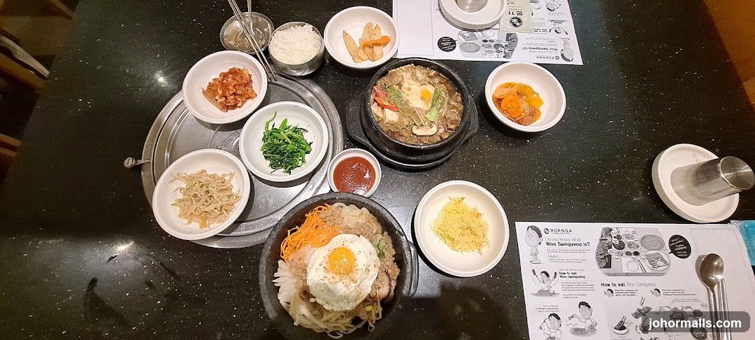 Table Setting at Korean Restaurant