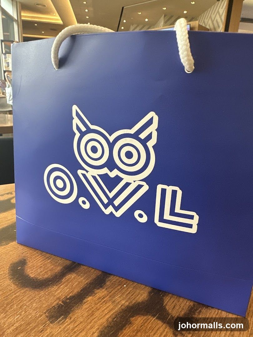 Blue Owl Logo Bag