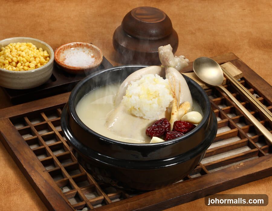 Korean-style hot pot dish