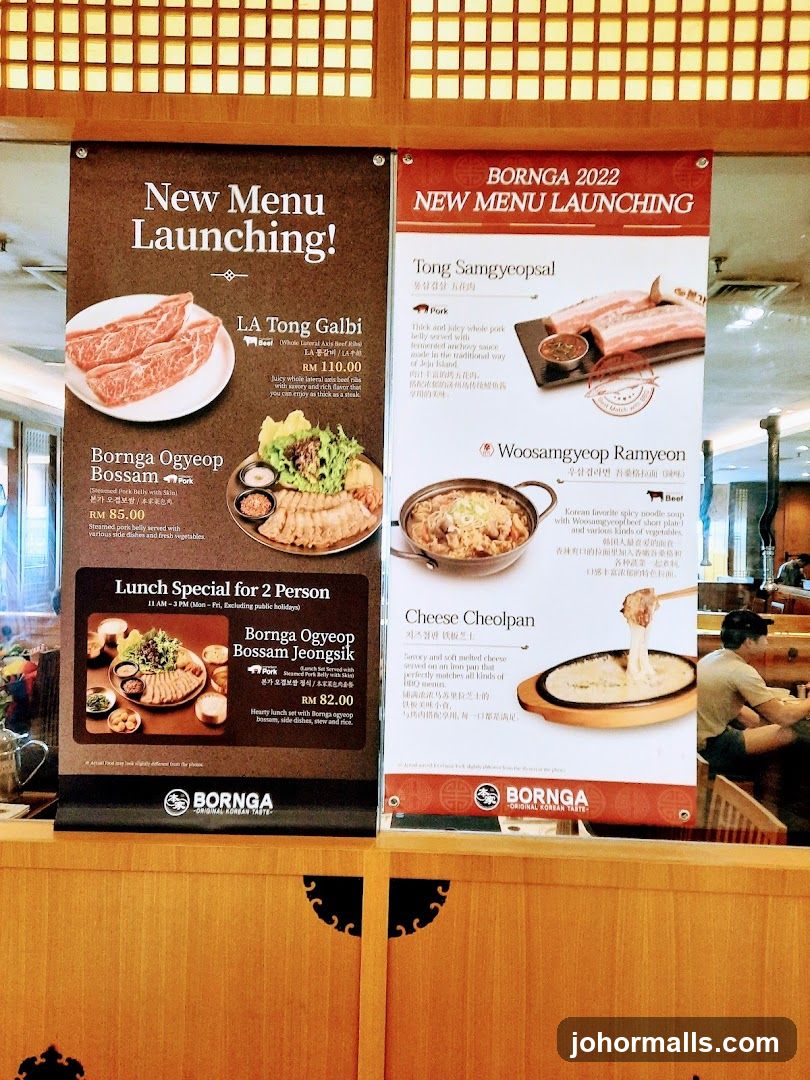 Borninga 2022 New Menu Launching