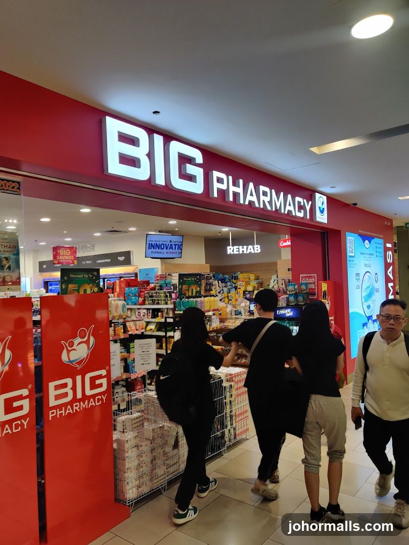 BIG PHARMACY storefront interior view