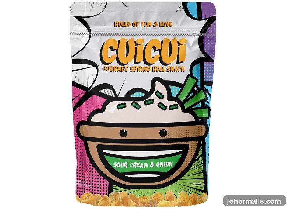 CuiCui Gourmet Spring Roll Snack Bag