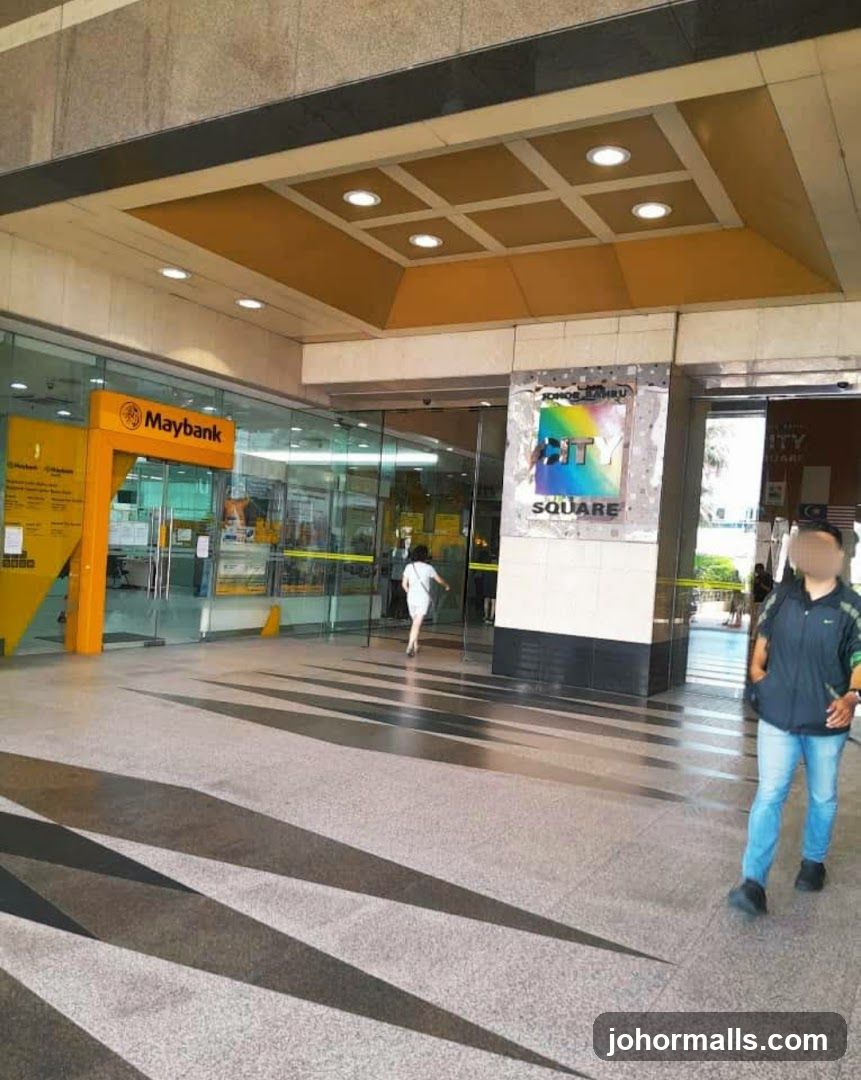 Maybank Entrance