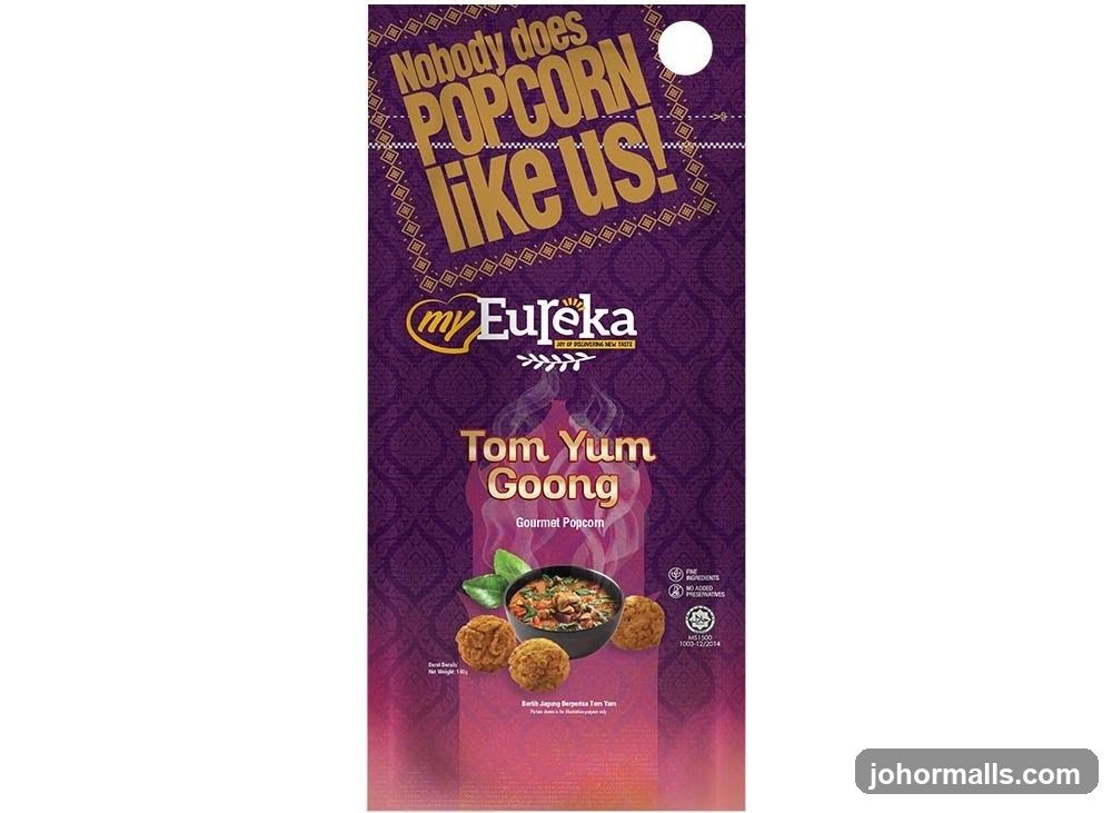 My Eureka Tom Yum Goong Gourmet Popcorn
