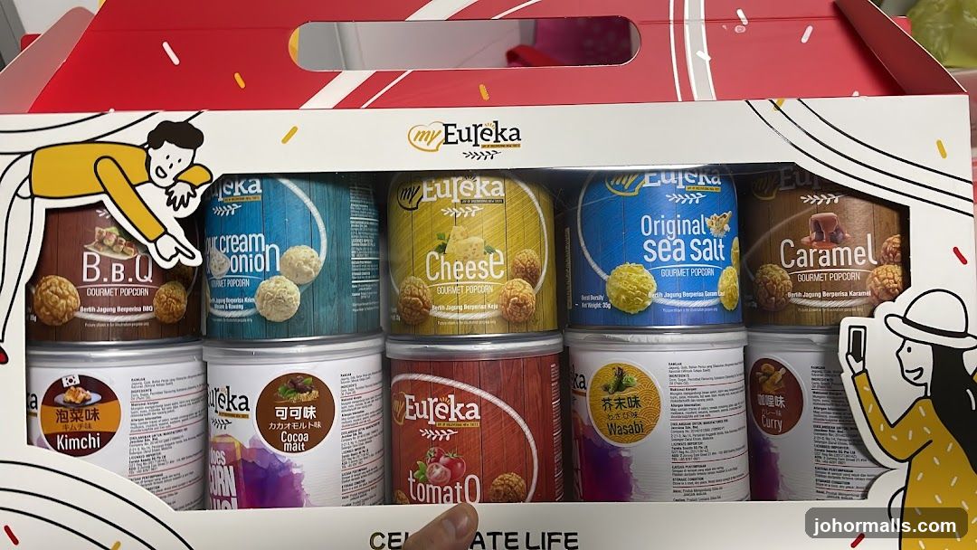 Eureka Gourmet Popcorn Gift Box