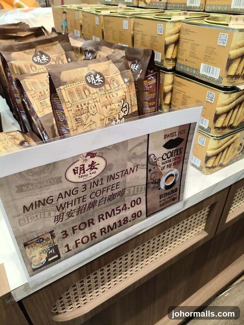 Ming Ang 3 in 1 Instant White Coffee Promotion