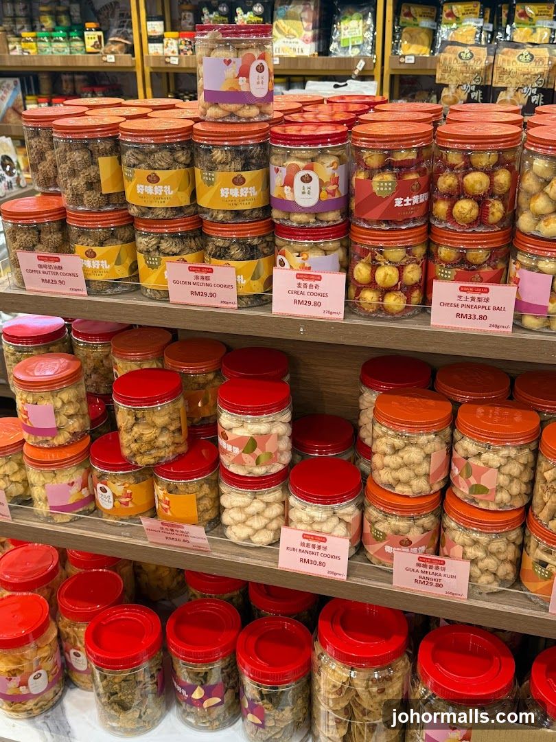 Assortment of Cookies and Snacks