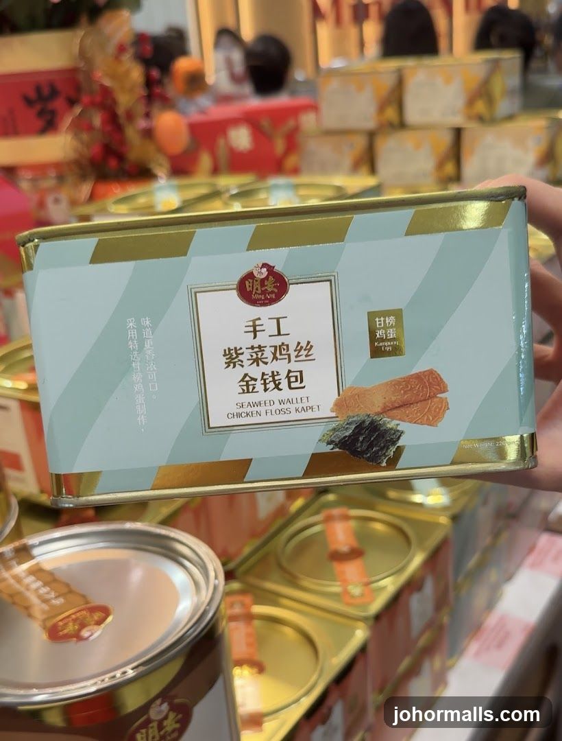 Seaweed Chicken Floss Wallet Tin