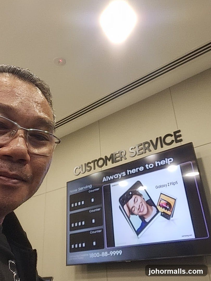 Customer Service Display