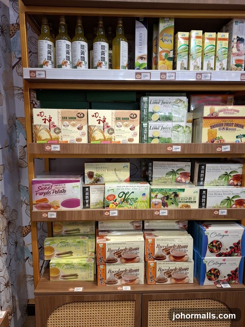 Beverage and Herbal Tea Display