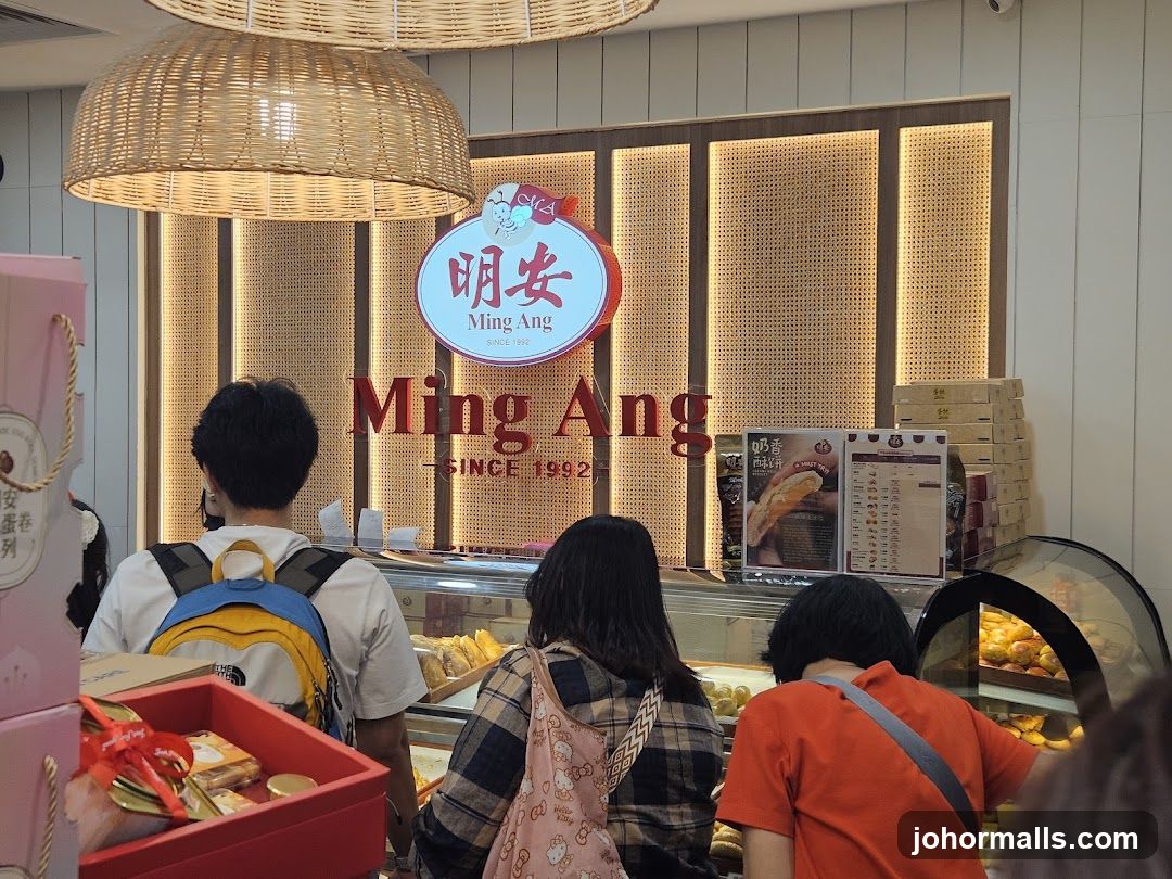 Bakery Interior with Customers