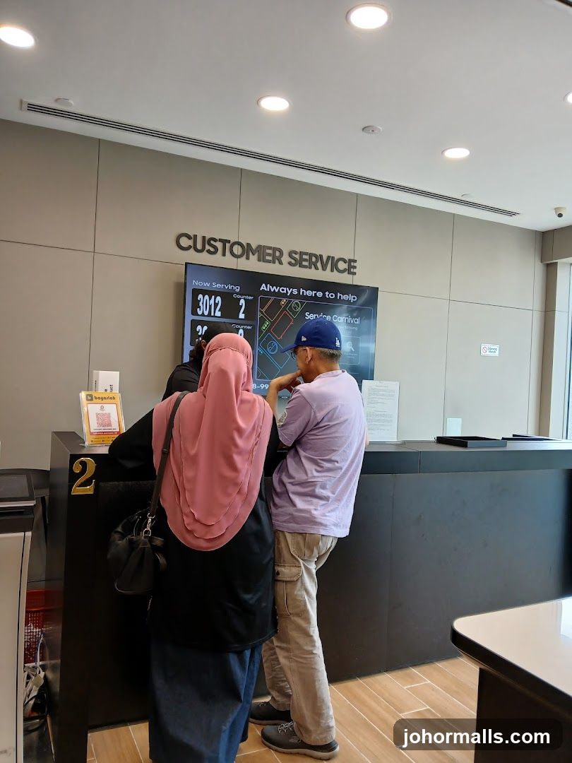 Customer Service Counter